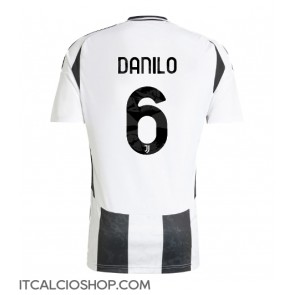 Juventus Danilo Luiz #6 Prima Maglia 2024-25 Manica Corta